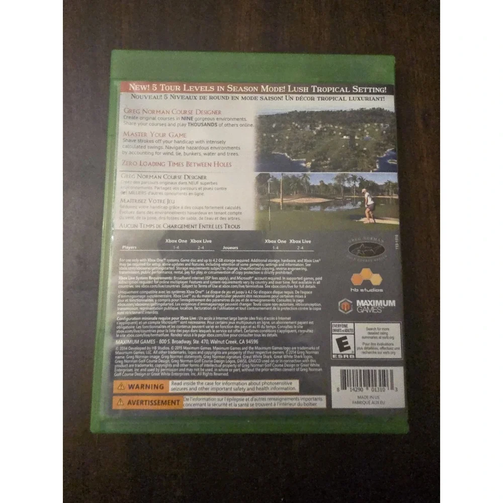 The Golf Club‎ [ Collector's Edition ] (XBOX ONE) TESTED